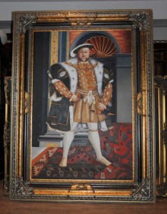 XL Oil Painting King Henry VIII 8th Eight English Monarch Tudor Royalty