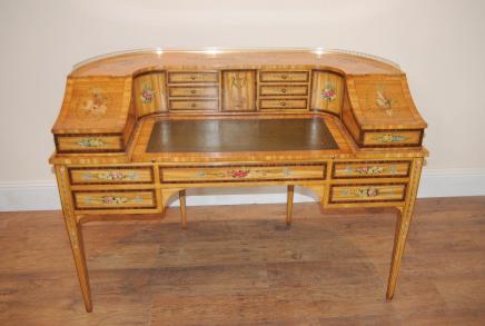 Painted Carlton House Desk Sheraton Painted Carlton House Desk Sheraton