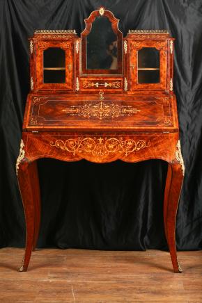 Antigüedades victorianas Oficina de Información Bonheur du Jour
