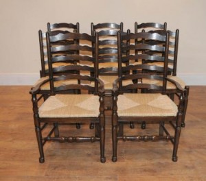 Plataforma para Patas de madera de roble Sillas ladderback Cocina Plataforma para Patas de madera de roble Sillas ladderback Cocina