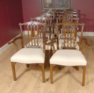 Inglés sillas de caoba Comedor Victoria Inglés sillas de caoba Comedor Victoria