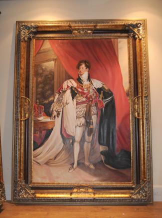 Englisch Ölgemälde Prinzregenten George IV Englisch Ölgemälde Prinzregenten George IV