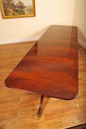 Flamme Mahagoni Regency Pedestal Dining Table Diner Flamme Mahagoni Regency Pedestal Dining Table Diner