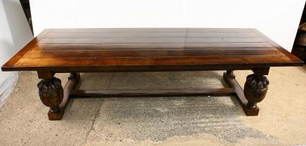 Große Französisch Bauernhaus Refektorium Oak Table Esstische Große Französisch Bauernhaus Refektorium Oak Table Esstische