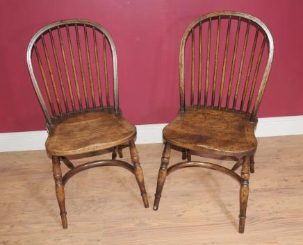 Set 8 English Bow Back Country Windsor Chairs Set 8 English Bow Back Country Windsor Chairs