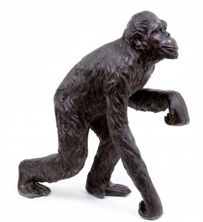 3ft Bronze Gorilla Monkey Ape Statue Lifesize 3ft Bronze Gorilla Monkey Ape Statue Lifesize