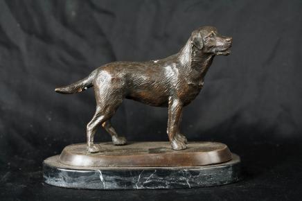 English Bronze Labrador Statue Casting Dogs Labs Dog English Bronze Labrador Statue Casting Dogs Labs Dog