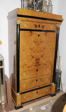 Art Deco Biedermeier Sekretär Bücherregal Schreibtisch Kommoden Cabinet Art Deco Biedermeier Sekretär Bücherregal Schreibtisch Kommoden Cabinet