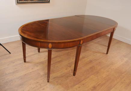 Georgian D End Dining Table Console Tables Regency Furniture Georgian D End Dining Table Console Tables Regency Furniture