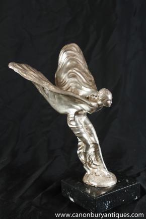 Art Deco Bronze Rolls Royce Car Figurine Statue Charles Sykes Art Deco Bronze Rolls Royce Car Figurine Statue Charles Sykes