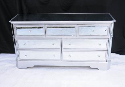 Big Mirrored Deco Kommoden Kommode Glasmöbel