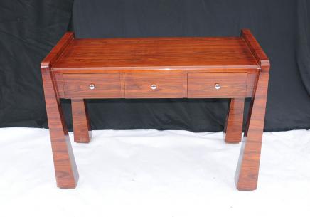 Rosewood Art Deco Schreibtisch 1920er Büromöbel Schreibtisch