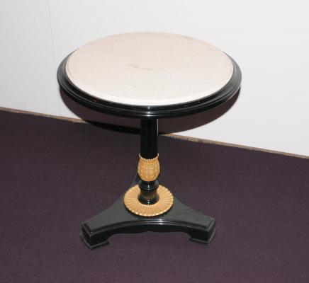 Regency Black Lacquer Side Table Tavoli da cocktail Regency Black Lacquer Side Table Tavoli da cocktail