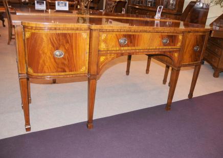 Regency in mogano Credenza Buffet Server Inlay Mobili da pranzo Regency in mogano Credenza Buffet Server Inlay Mobili da pranzo