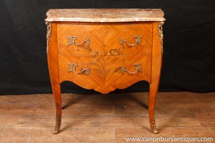 Antique français Napoléon II Commode Commode