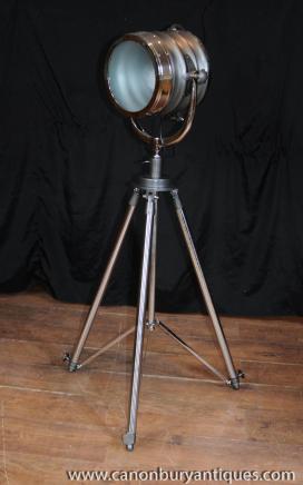 Chrome Tripod Lampadaire éclairage architectural Intérieur Light