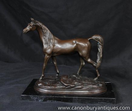 Victorian Bronze Horse Statue Equestrian Pony Casting