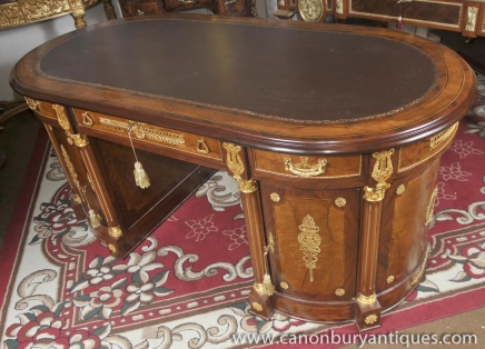 Empire Partners Desk Walnut Writing Tables French Desks 