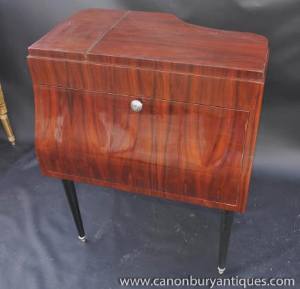 Art Deco Piano Drinks Cabinet Cocktail Chest Furniture Art Deco Piano Drinks Cabinet Cocktail Chest Furniture