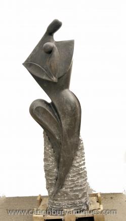 XL Abstract Art Statue Mother and Child Sculpture Modernist Art Cubist XL Abstract Art Statue Mother and Child Sculpture Modernist Art Cubist