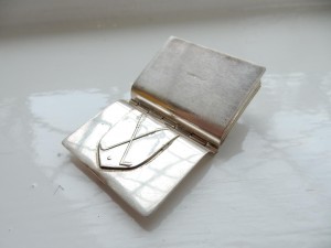 Antique Sterling Silver Golf Club Trinket 