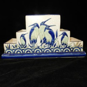 Art Deco Porcelain Spill Vase