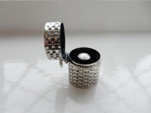 Sterling Silver Needle Thimble Holder 