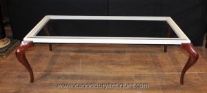 Mid Centurey Modern Glass Topped Coffee Tables Table Furniture