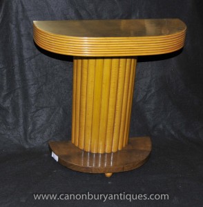 Classic Art Deco Console Table 1920s Hall Tables