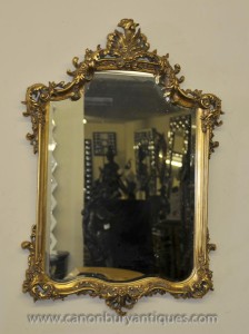 George II Gilt Pier Mirror Glass Mirrors