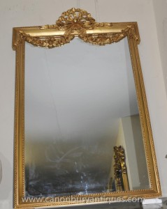 English Gilt Adams Pier Mirror Regency Mirrors