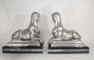 Bronze Sphinx Statues Sphinxes Empire Casting