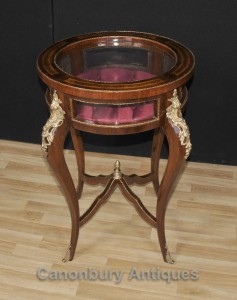 French Empire Jewellery Cabinet Bijouterie Side Table