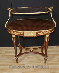 French Empire Etagere Tiered Table Pastry Tables Kingwood