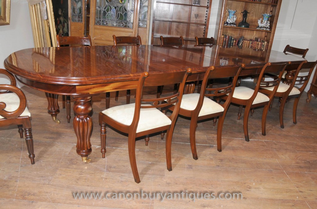 Victorian Dining Set Mahogany