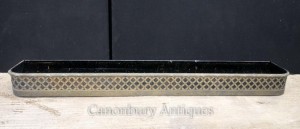 Antique Art Nouveau Brass Planter Trough Window Basket Adelphi Hotel Liverpool