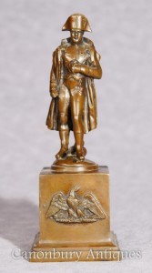 Antique Bronze Statue Emperor Napoleon Bonaparte Grand Tour 1900