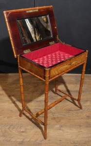 Antique Regency Ladies Work Box Table Brighton Pavillion