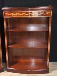 Regency Mahogany Bookcase Open Bookcases