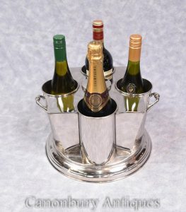 Victorian Sheffield Silver Plate Wine Champagne Cooler