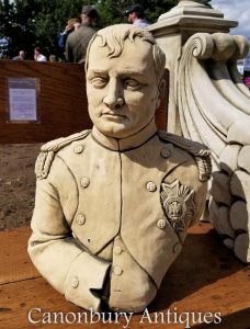 Stone Bust Emperor Napoleon Bonaparte French