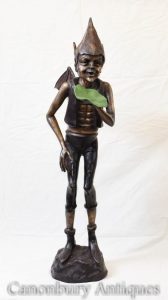 Bronze Celtic Pixie Statue Fairey Casting
