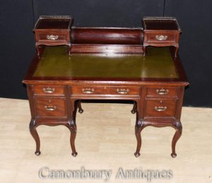 French Ladies Desk Mahogany Bureau du Dame Empire