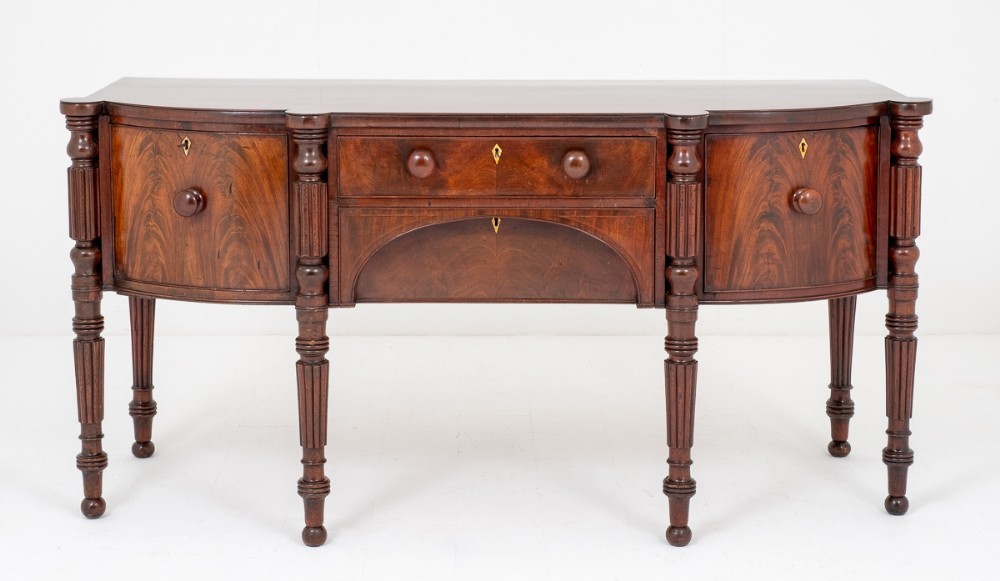 Regency Sideboard - Antique Mahogany Buffet Server