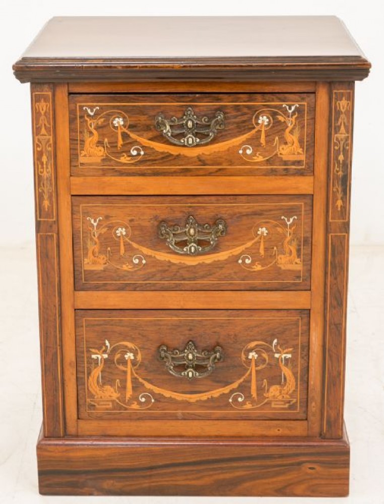 Antique Chest Drawers Bedside Cabinet 1880
