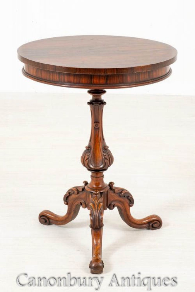 Victorian Side Table - Antique Occasional Tables Circa 1850