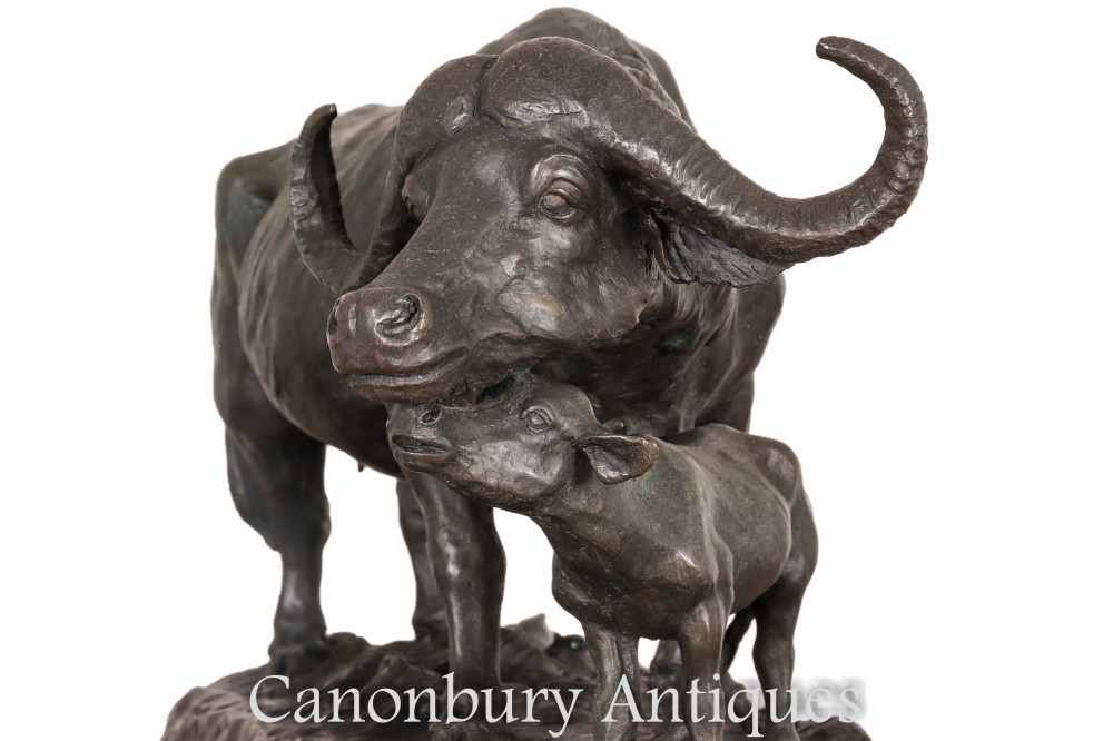 Bronze Ox Statue Casting - Bull Bullock Baby