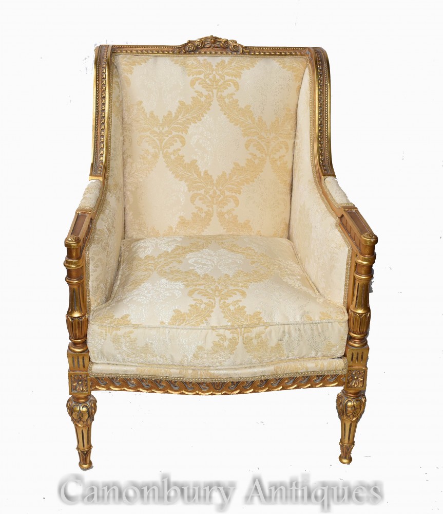 French Empire Arm Chair - Classic Club Fauteuil