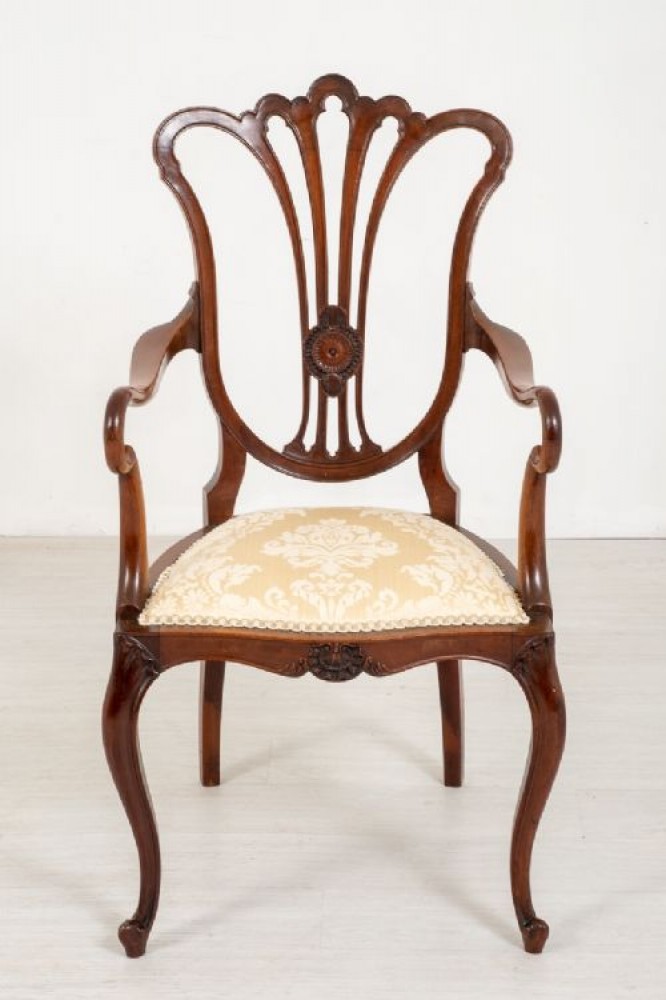 Hepplewhite Arm Chair - Mahogany Carver Dining