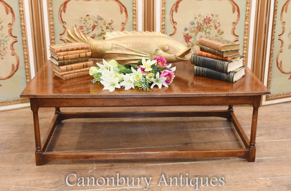 Oak Coffee Table - Farmhouse Furniture Country Cottage